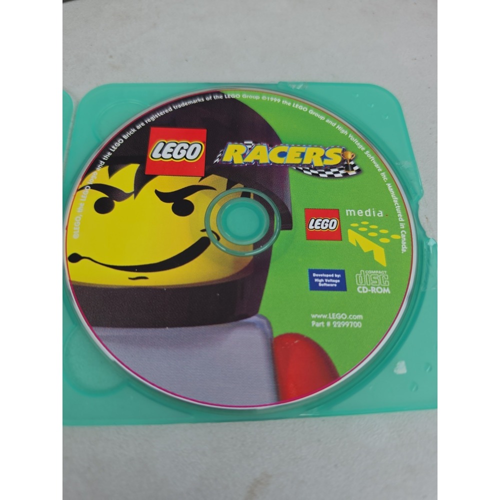 Lego Racers PC Game Vintage Disc Only CD-ROM